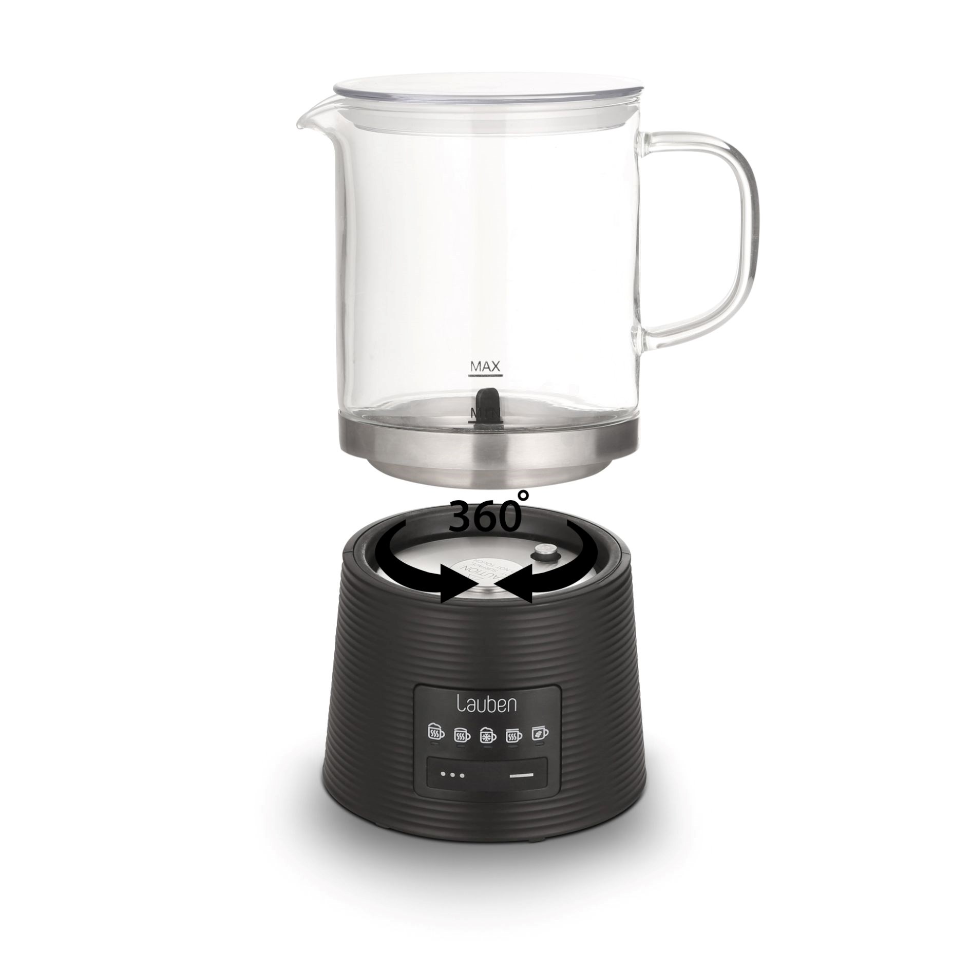 Lauben Milk Frother 600BG - napěňovač mléka7 