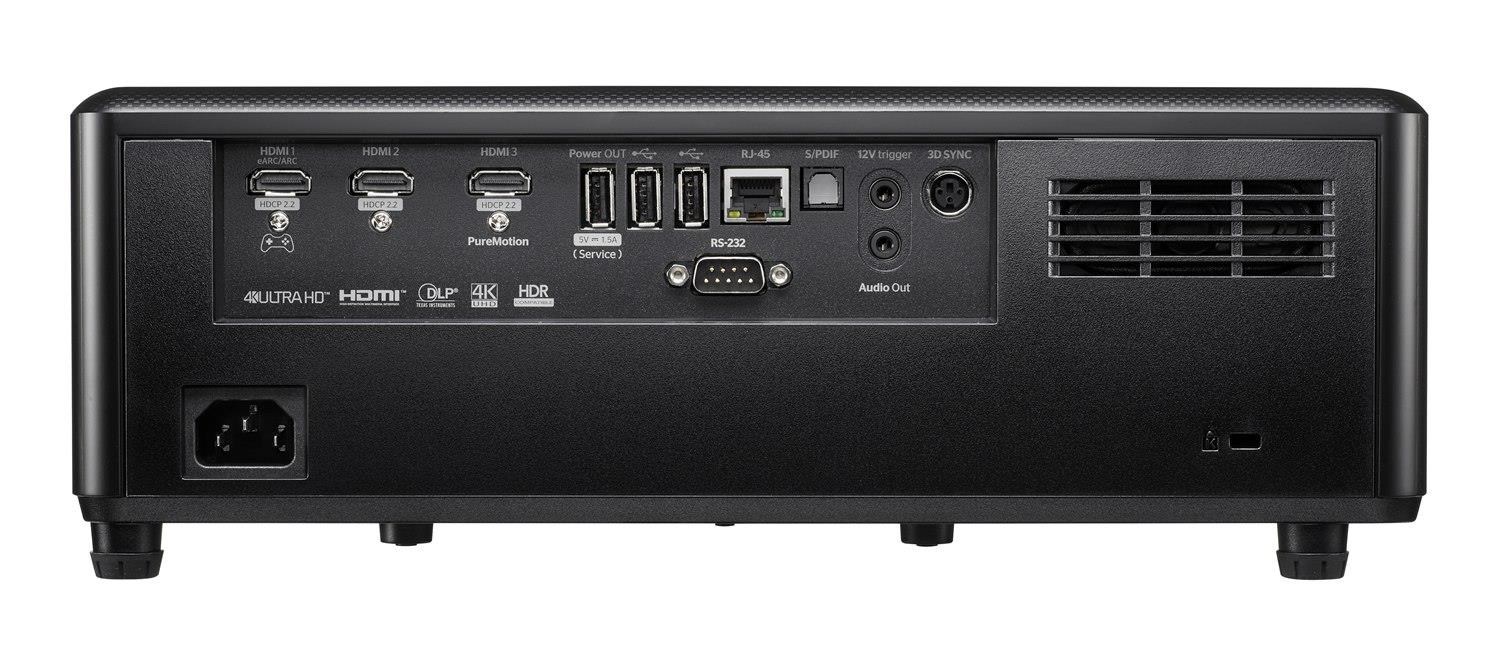 Optoma projektor UHZ55  (DLP,  LASER,  UHD,  3000 ANSI,  2xHDMI,  RS232,  LAN,  2x10W speaker)4 