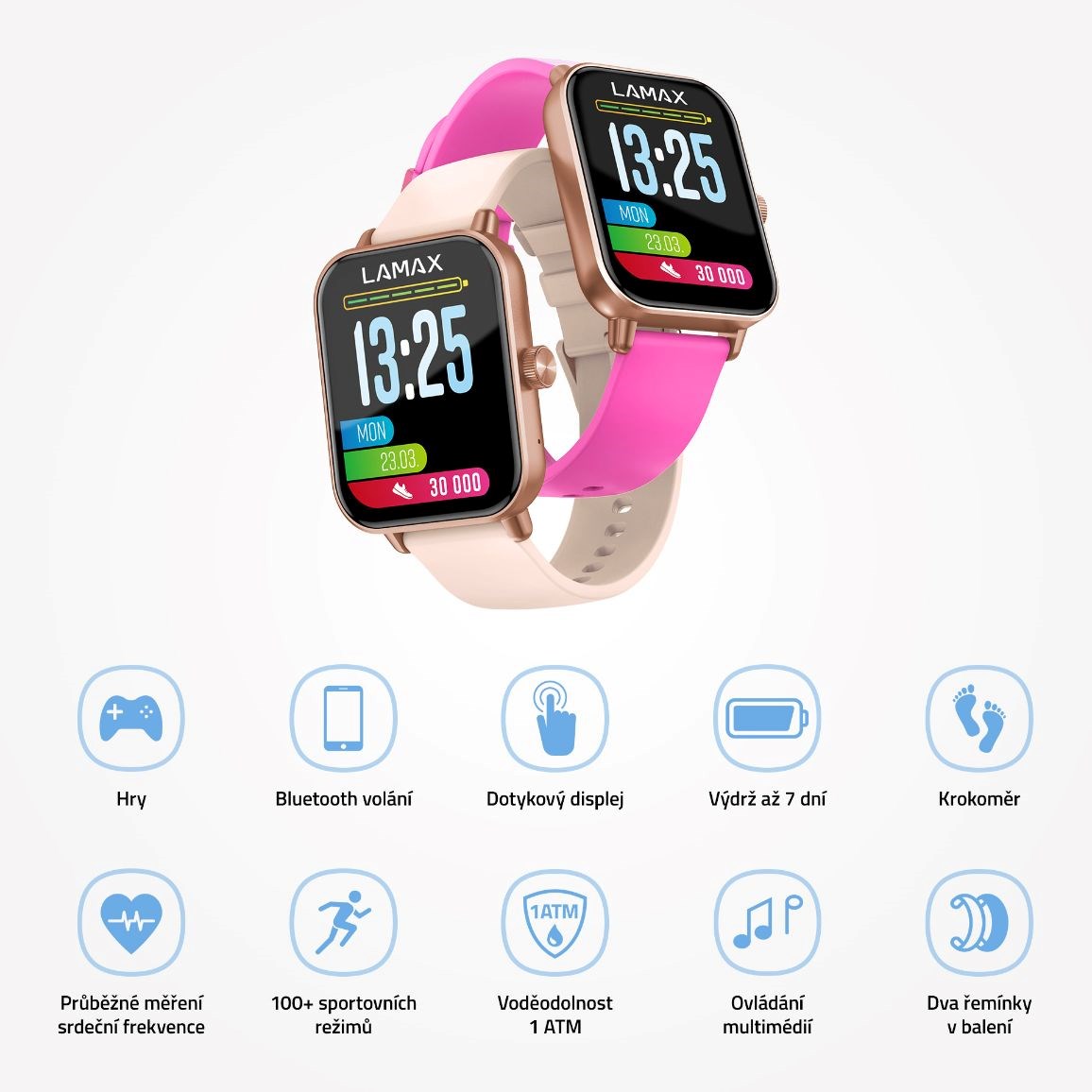 LAMAX BCool 2 Play Rose Gold3 