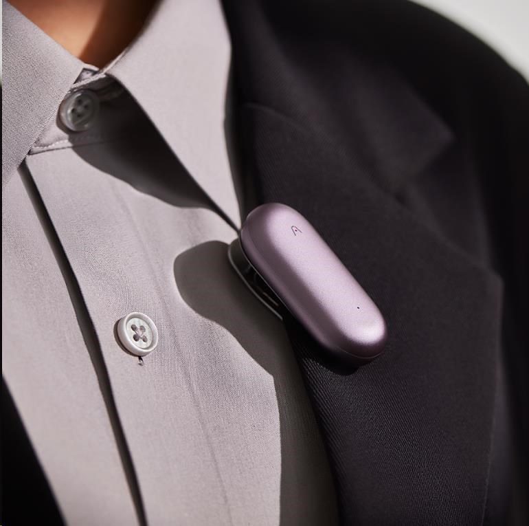 PLAUD Note Pin Purple - AI hlasový záznamník2 