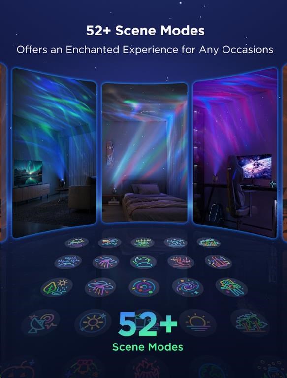 Govee Galaxy Light Projector Pro Matter s reproduktorem4 