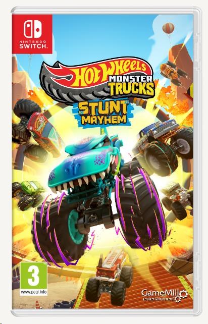 NSW hra - Hot Wheels Monster Trucks: Stunt Mayhem0 