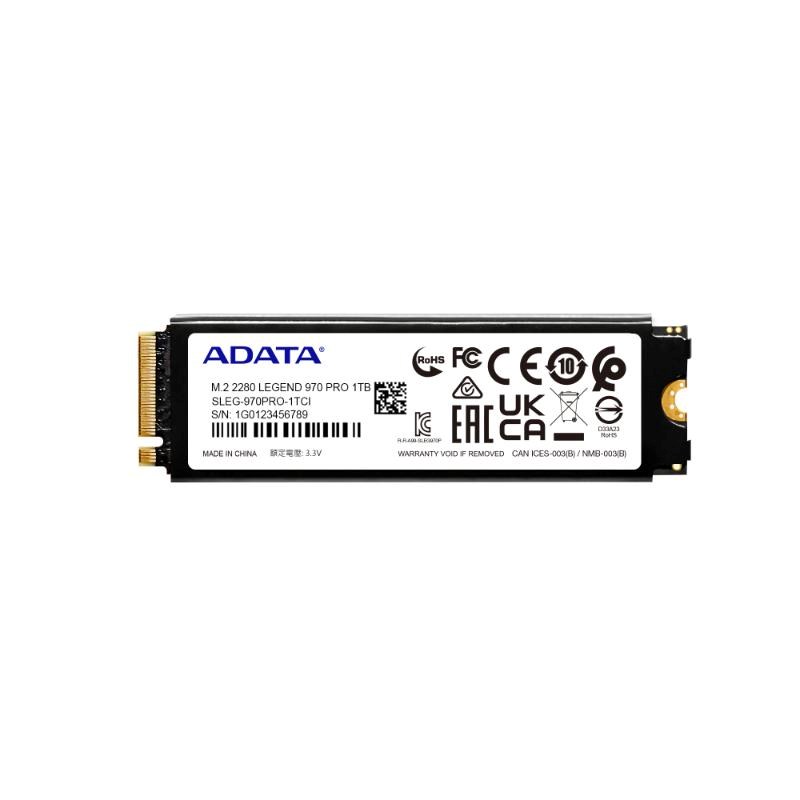 ADATA SSD 1TB LEGEND 970 PRO, PCIe Gen5x4, M.2 2280, (R:13 000 W:5 800MB s)4 