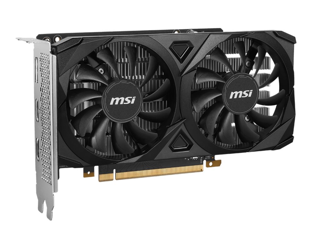 MSI VGA NVIDIA GeForce RTX 3050 VENTUS 2X E 6G OC, 6G GDDR6, 1xDP, 2xHDMI2 