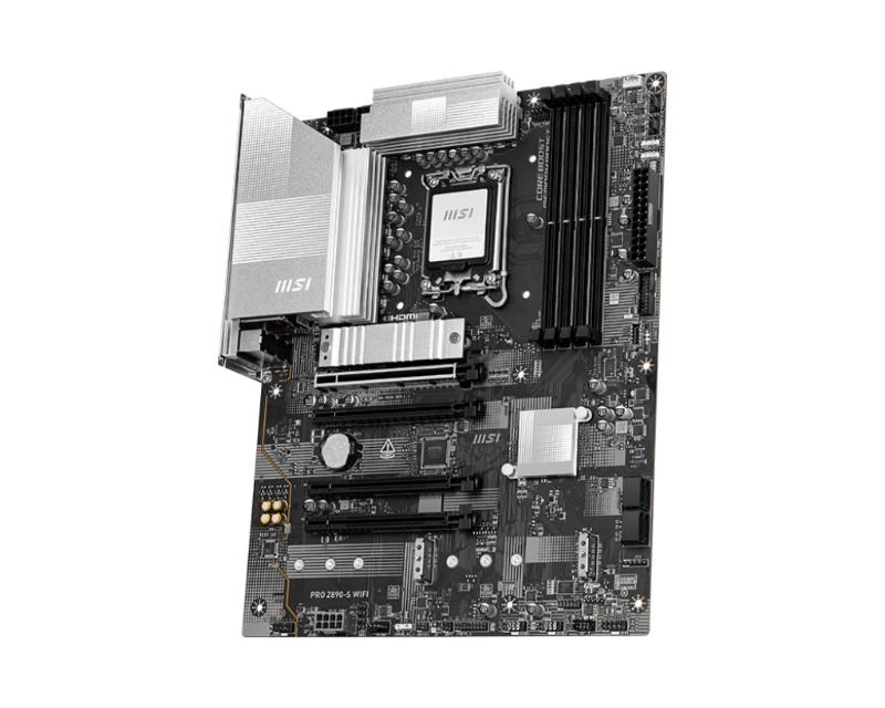 MSI MB Sc LGA1851 PRO Z890-S WIFI, Intel Z890, 4xDDR5, 1xDP, 1xHDMI, 1xDP Type-C, WI-FI1 
