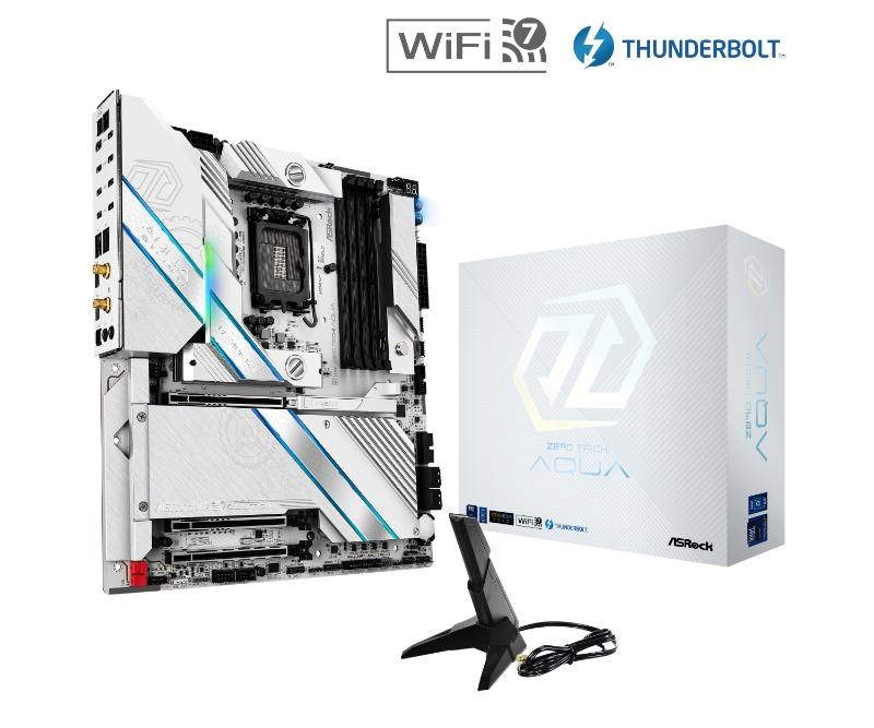 ASRock MB Sc LGA1851 Z890 TAICHI AQUA, Intel Z890, 4xDDR5, 2xThunderbolt, WI-FI, EATX0 