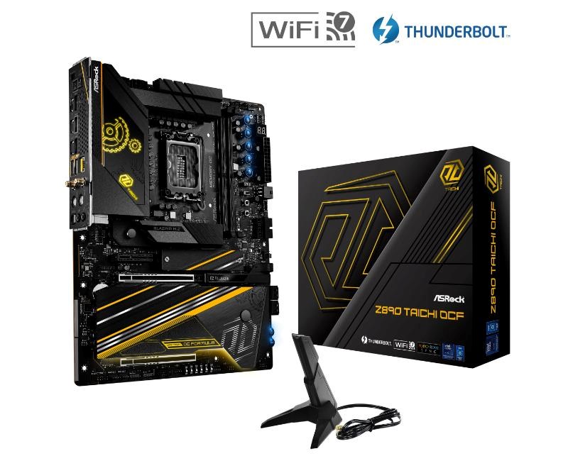 ASRock MB Sc LGA1851 Z890 TAICHI OCF, Intel Z890, 4xDDR5, 2xThunderbolt, WI-FI0 