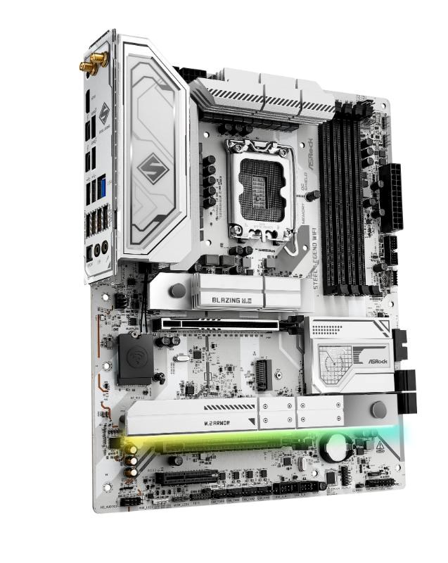 ASRock MB Sc LGA1851 Z890 STEEL LEGEND WIFI,  Intel Z890,  4xDDR5,  1xHDMI,  2xThunderbolt,  WI-FI3 
