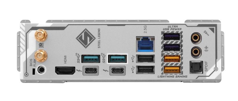 ASRock MB Sc LGA1851 Z890 STEEL LEGEND WIFI,  Intel Z890,  4xDDR5,  1xHDMI,  2xThunderbolt,  WI-FI5 