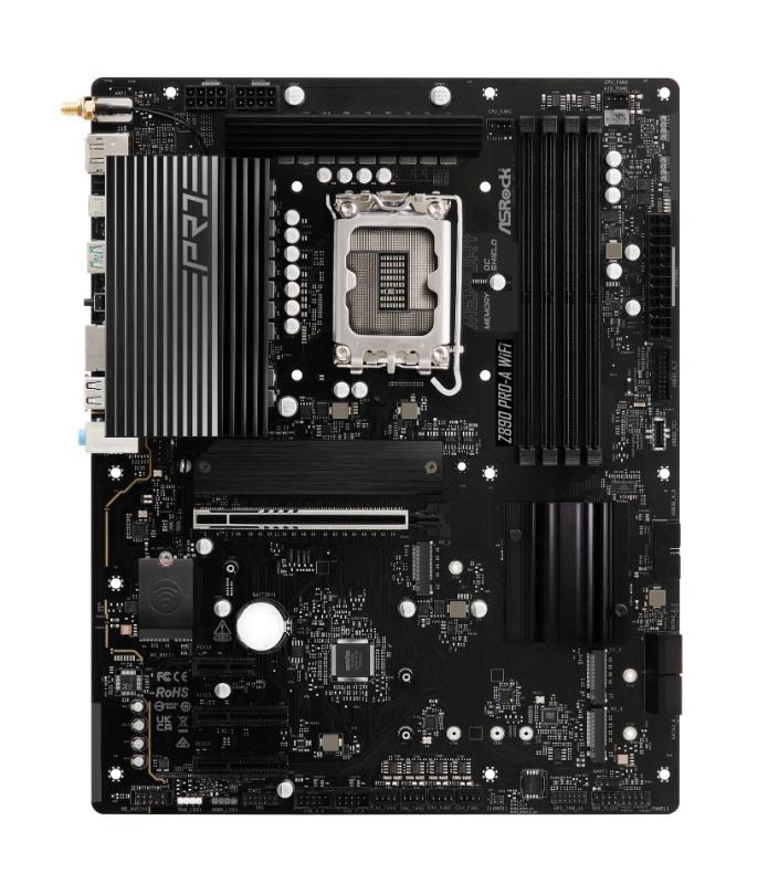 ASRock MB Sc LGA1851 Z890 PRO-A WIFI, Intel Z890, 4xDDR5, 1xDP, 1xHDMI, 1xThunderbolt, WI-FI1 