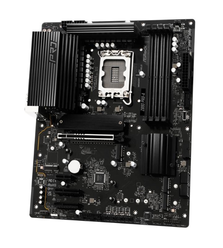 ASRock MB Sc LGA1851 Z890 PRO-A,  Intel Z890,  4xDDR5,  1xDP,  1xHDMI,  1xThunderbolt,  WI-FI2 