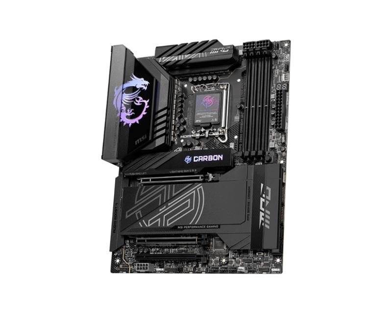 MSI MB Sc LGA1851 MPG Z890 CARBON WIFI,  Intel Z890,  4xDDR5,  1xHDMI,  2xThunderbolt,  WI-FI2 