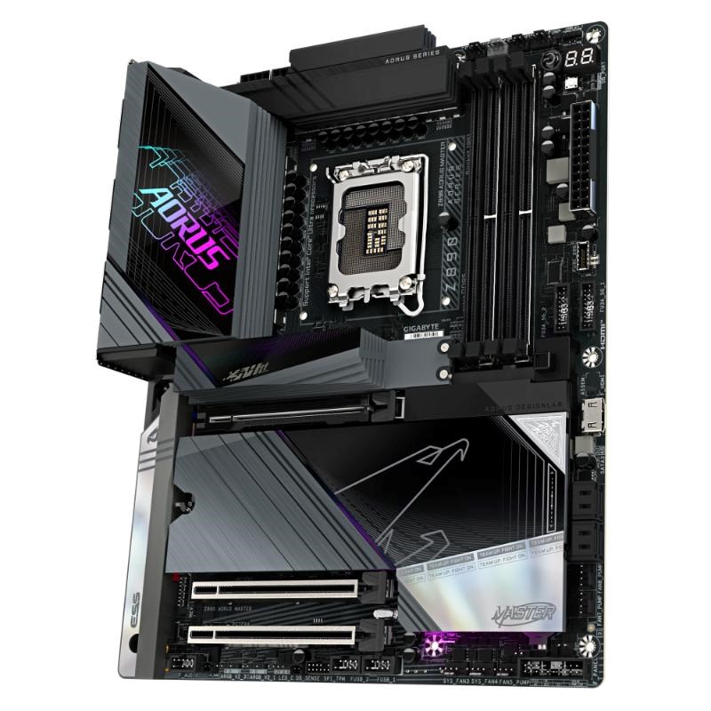 GIGABYTE MB Sc LGA1851 Z890 AORUS MASTER,  Intel Z890,  4xDDR5,  1xHDMI,  2xThunderbolt,  WiFi3 