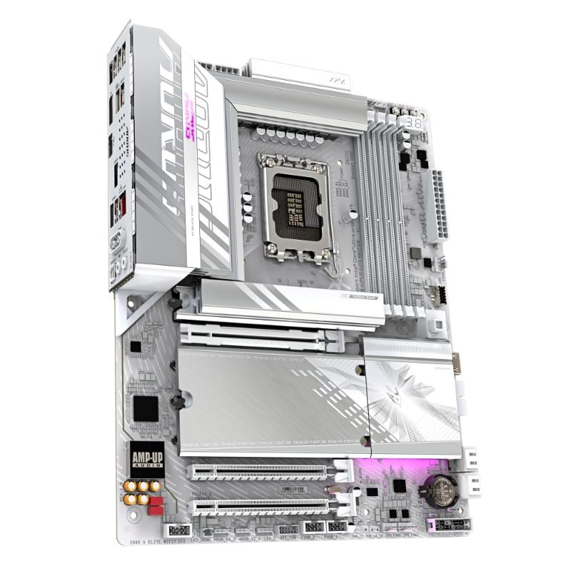 GIGABYTE MB Sc LGA1851 Z890 A ELITE WF7 ICE,  Intel Z890,  4xDDR5,  1xDP,  1xHDMI,  1xThunderbolt,  WiFi2 