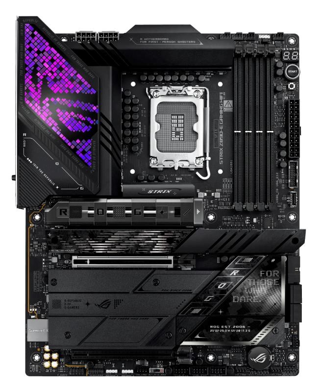 ASUS MB Sc LGA1851 ROG STRIX Z890-E GAMING WIFI,  Intel Z890,  4xDDR5,  1xDP,  1xHDMI,  2xThunderbolt,  WI-FI,  ATX1 