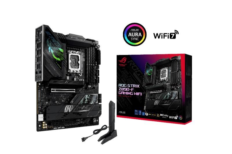 ASUS MB Sc LGA1851 ROG STRIX Z890-F GAMING WIFI, Intel Z890, 4xDDR5, 1xDP, 1xHDMI, 2xThunderbolt, WI-FI, ATX0 