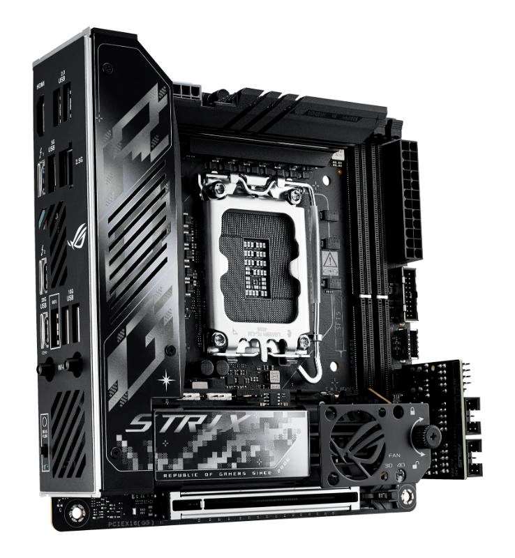 ASUS MB Sc LGA1851 ROG STRIX Z890-I GAMING WIFI, Intel Z890, 2xDDR5, 1xHDMI, 2xThunderbolt, WI-FI, Mini-ITX2 