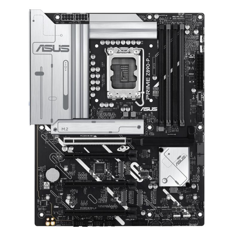 ASUS MB Sc LGA1851 PRIME Z890-P, Intel Z890, 4xDDR5, 1xDP, 1xHDMI, 1xThunderbolt, ATX1 