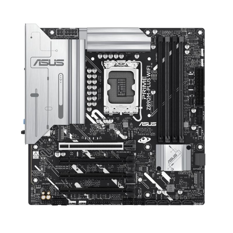 ASUS MB Sc LGA1851 PRIME Z890M-PLUS WIFI,  Intel Z890,  4xDDR5,  1xDP,  1xHDMI,  1xThunderbolt,  WI-FI,  mATX1 