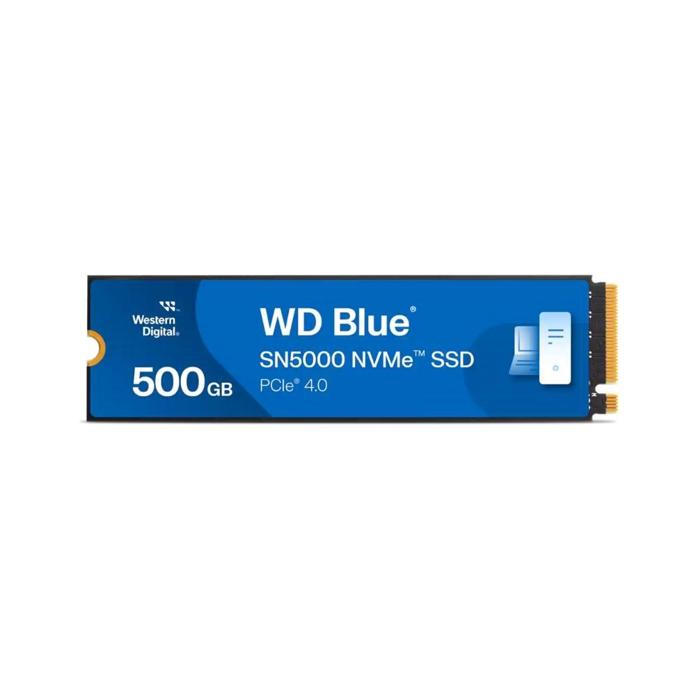 WD Blue SN5000 500GB SSD PCIe Gen4, M.2 2280, NVMe ( r5000MB/s, w4000MB/s )0 