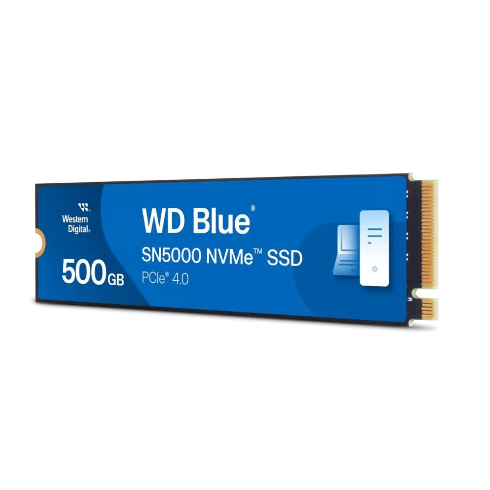 WD Blue SN5000 500GB SSD PCIe Gen4, M.2 2280, NVMe ( r5000MB/s, w4000MB/s )1 