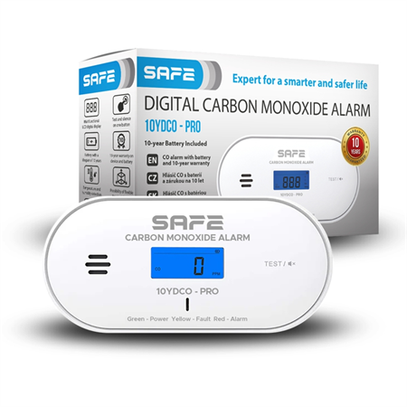 SAFE Detektor CO SAFE 10YDCO-PRO0 