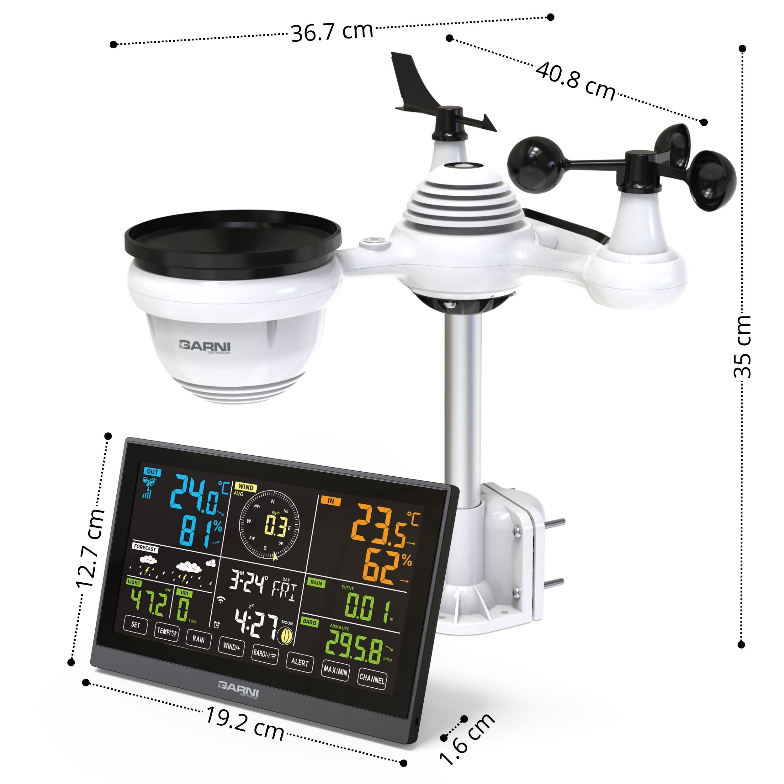 GARNI 980 Arcus - Wi-Fi meteorologická stanice3 