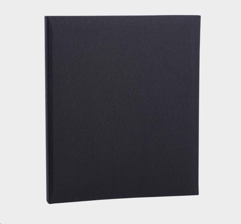 Focus Base Line Canvas Ringbinder Black0 