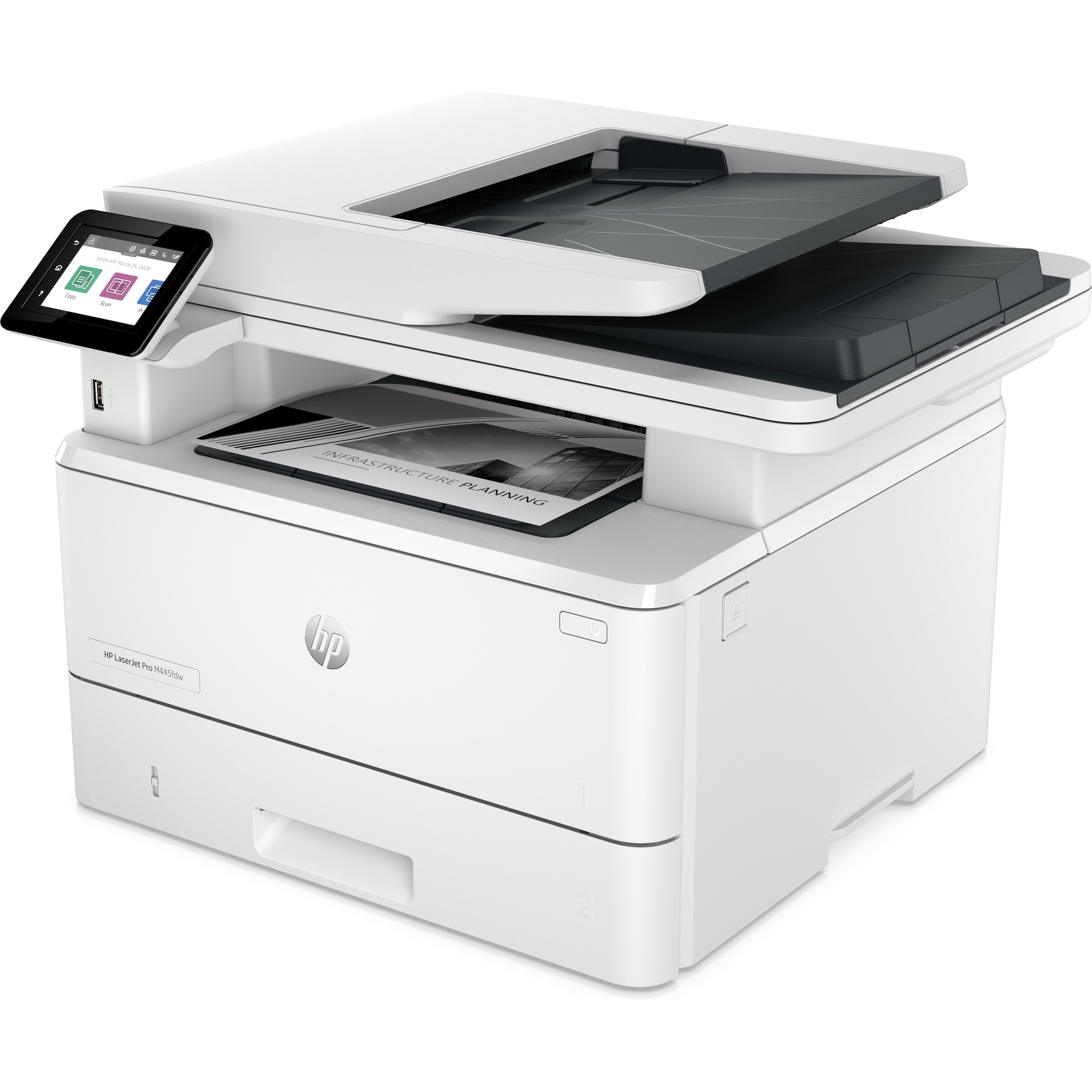 HP LaserJet Pro MFP 4102fdw (40str/min, A4, USB, Ethernet, Wi-Fi, PRINT, SCAN, COPY, FAX, duplex)1 