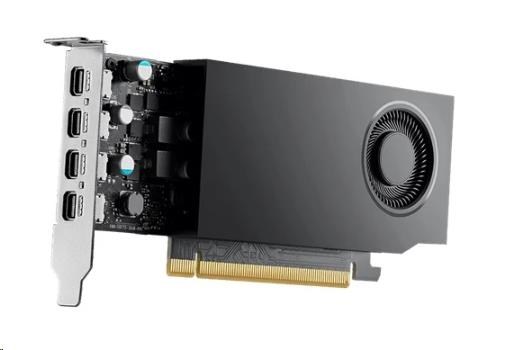 DELL NVIDIA RTX A1000 8 GB GDDR6 full height PCIe 4.0x8 4 mDP Graphics Card0 