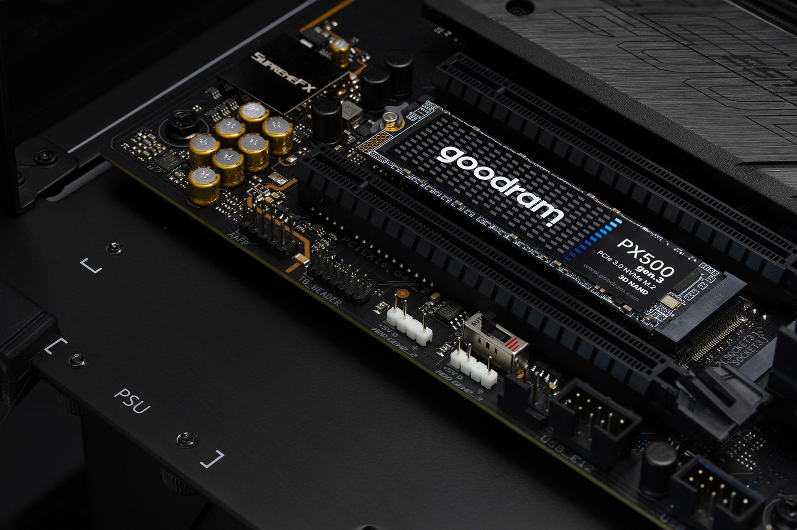 GOODRAM SSD PX500 512GB M.2 2280, PCIe Gen3x4, (R:3200 W:2400MB s) Gen.34 