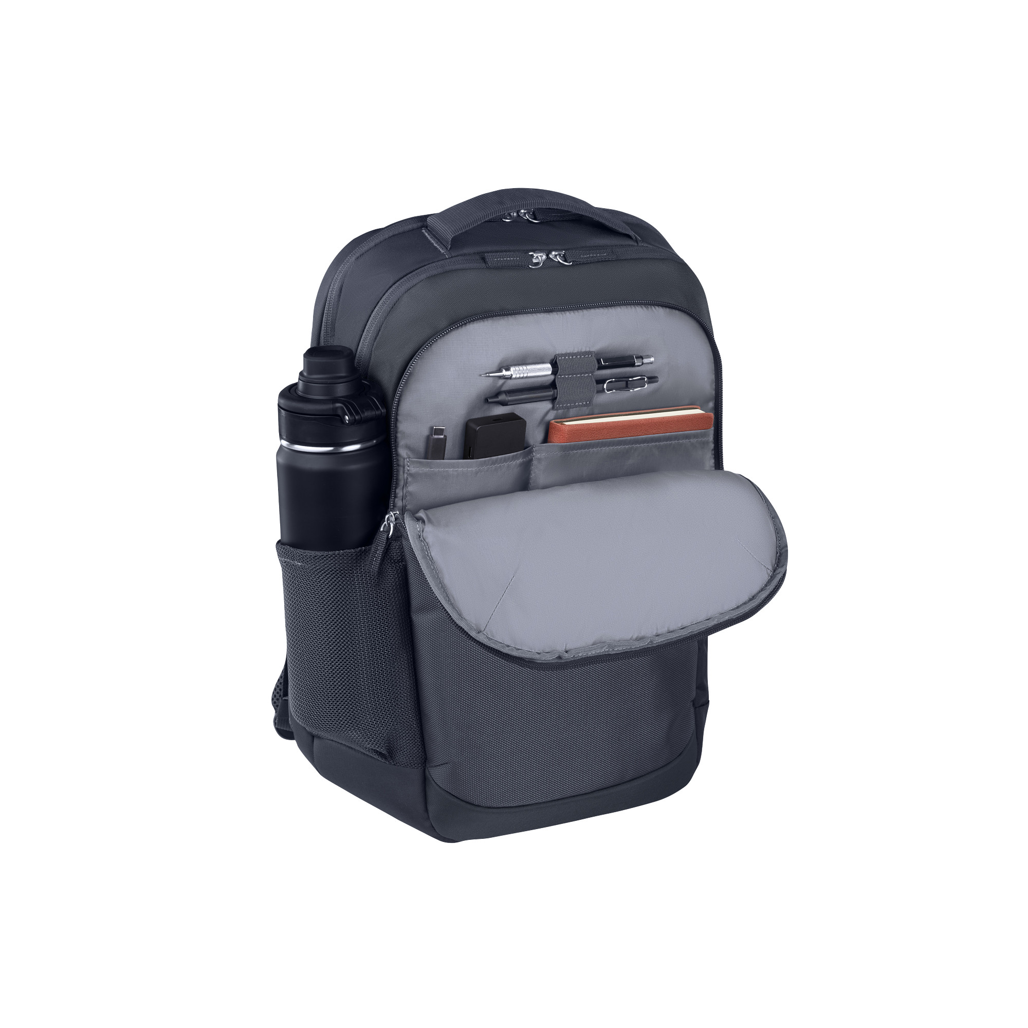 HP Everyday 16 Odyssey Gray Laptop Backpack - batoh3 