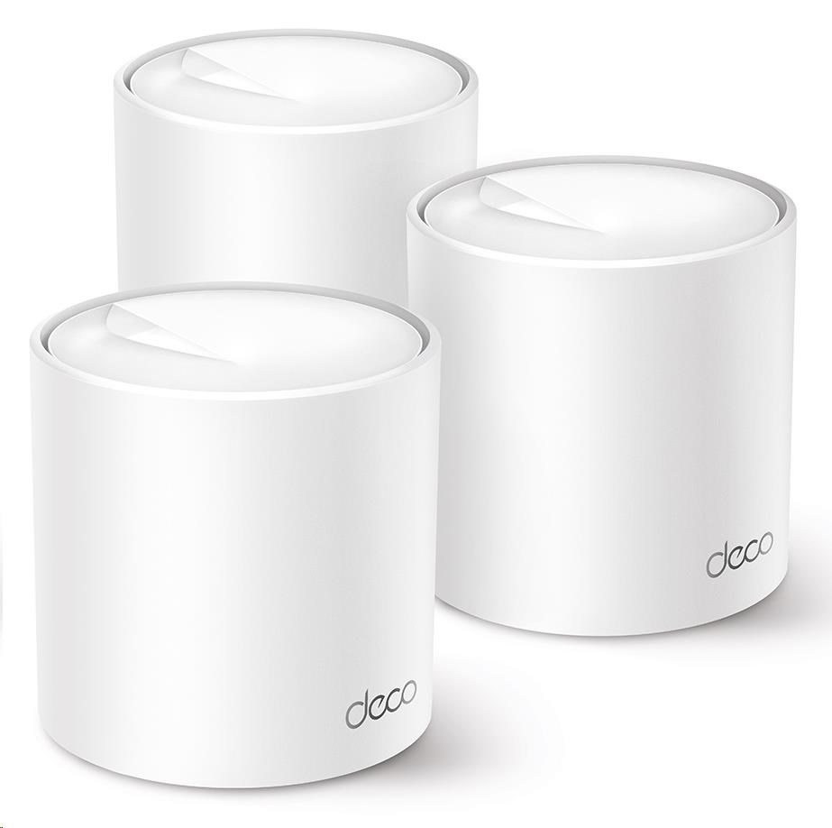 BAZAR - TP-Link Deco X50(3-pack) WiFi6 Mesh (AX3000, 2, 4GHz/ 5GHz, 3xGbELAN/ WAN) - použitý2 