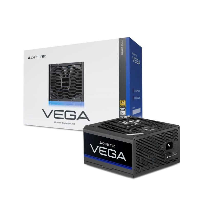 CHIEFTEC zdroj Vega Series, PPG-850-S, 850W, 135mm, 80+ Gold5 