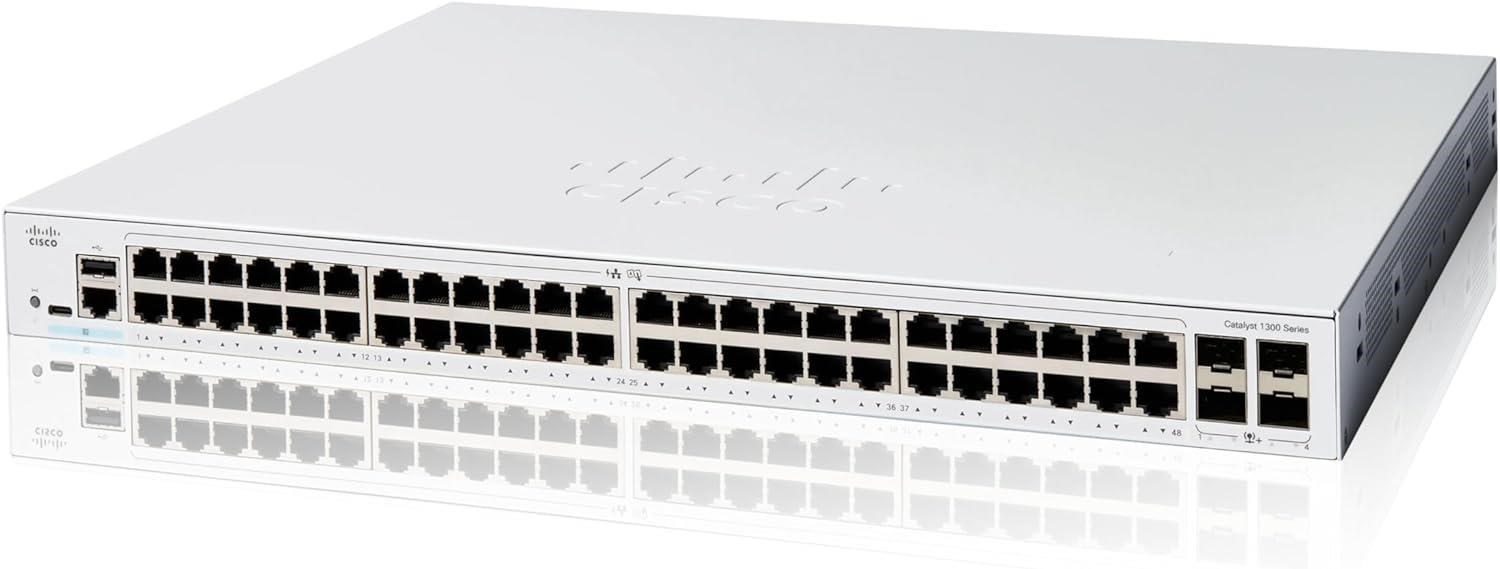 Cisco Catalyst switch C1300-48T-4G (48xGbE, 4xSFP) - REFRESH0 
