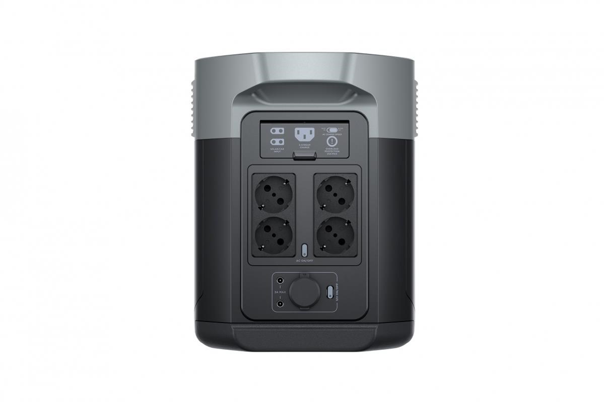 EcoFlow DELTA 2 Max bateriové stanice,  kapacita 2048 Wh,  výkon 2400 W,  druhá generace2 