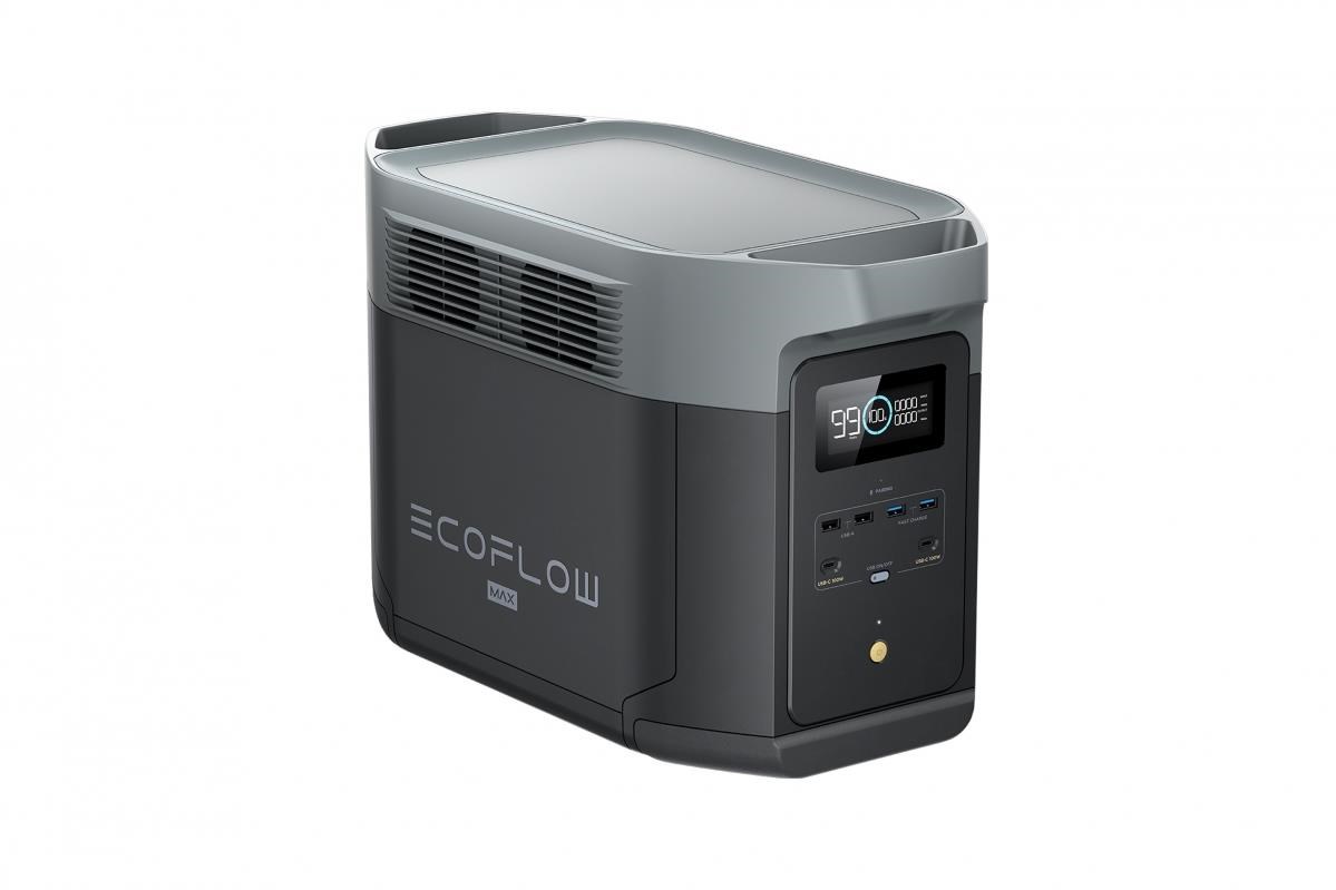 EcoFlow DELTA 2 Max bateriové stanice,  kapacita 2048 Wh,  výkon 2400 W,  druhá generace4 