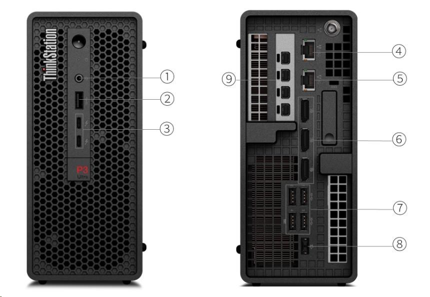 LENOVO PC ThinkStation/Workstation P3 Ultra - i7-14700,16GB,512SSD,DP,THb,Intel UHD 770,W11P,3Y Onsite4 