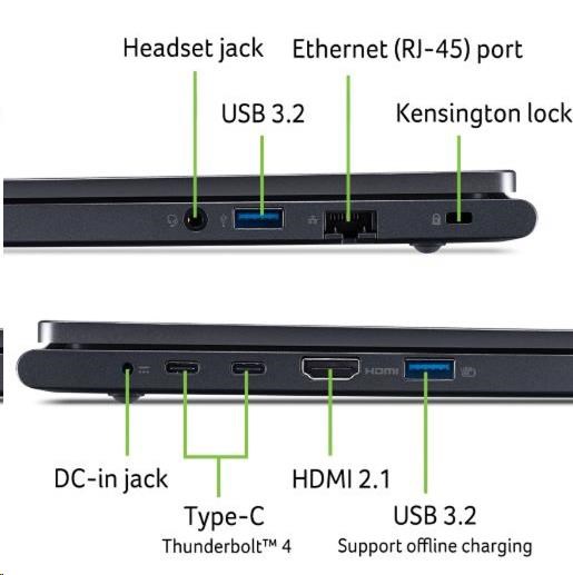 ACER NTB TravelMate P4 14 (TMP414-53-G2-TCO-59MC), i5-120U, 14