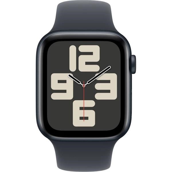 Apple Watch SE (2024) GPS + Cellular 44mm Midnight Aluminium Case with Midnight Sport Band - S/ M1 