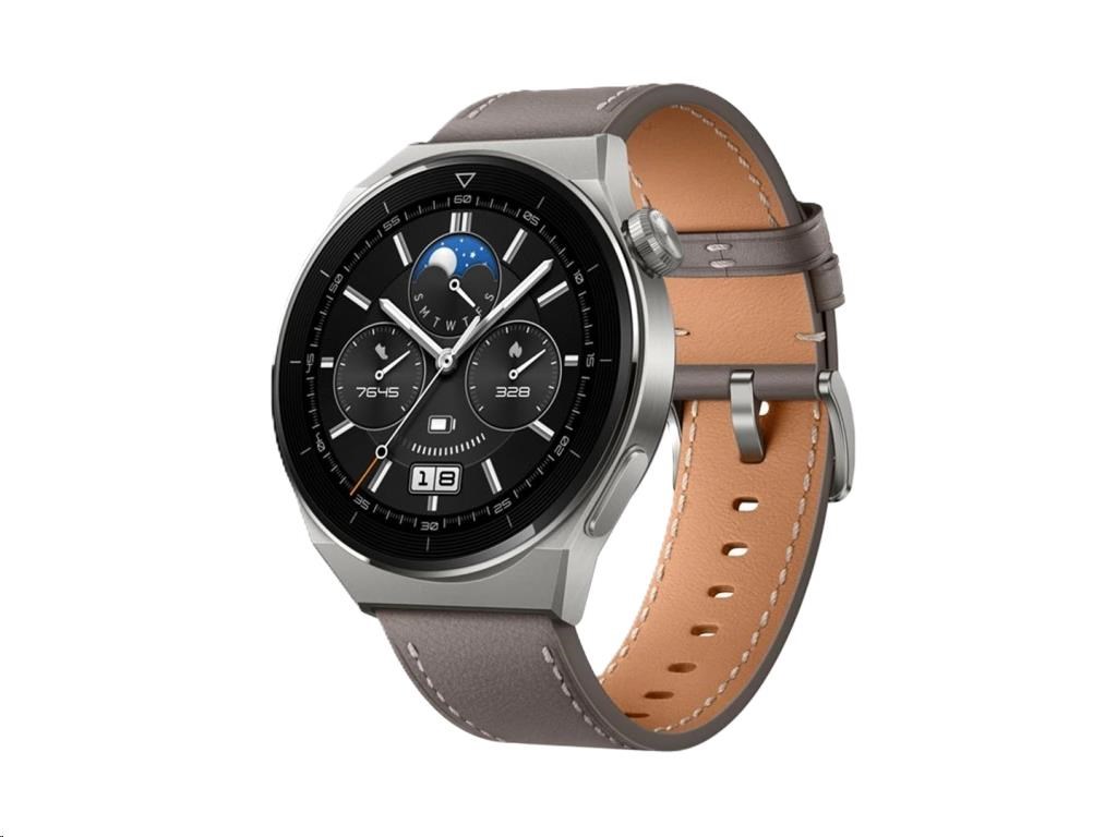 Huawei Watch GT 3 Pro/ 46mm/ Silver/ Elegant Band/ Gray0 