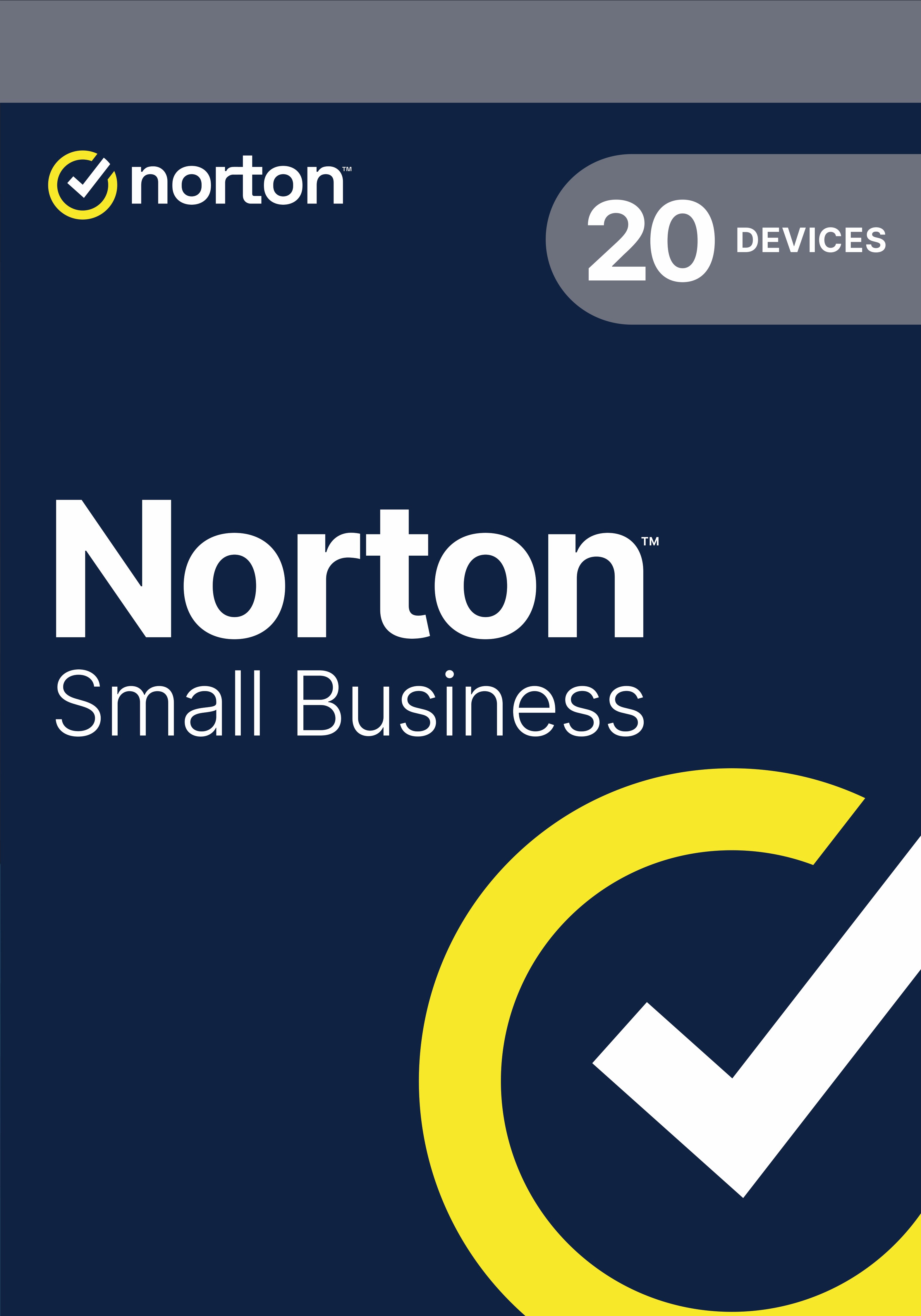 NORTON SMALL BUSINESS ND 2.0 250GB 1 uživatel pro 20 zařízení na 1 rok ESD0 