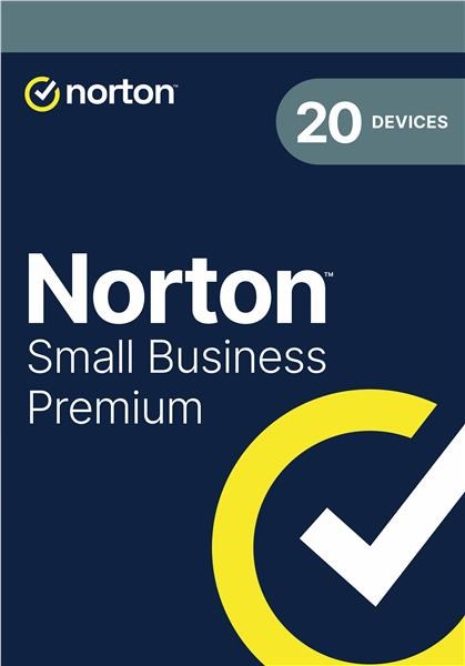 NORTON SMALL BUSINESS PREMIUM ND 2.0 500GB 1 uživatel pro 20 zařízení na 1 rok ESD0 