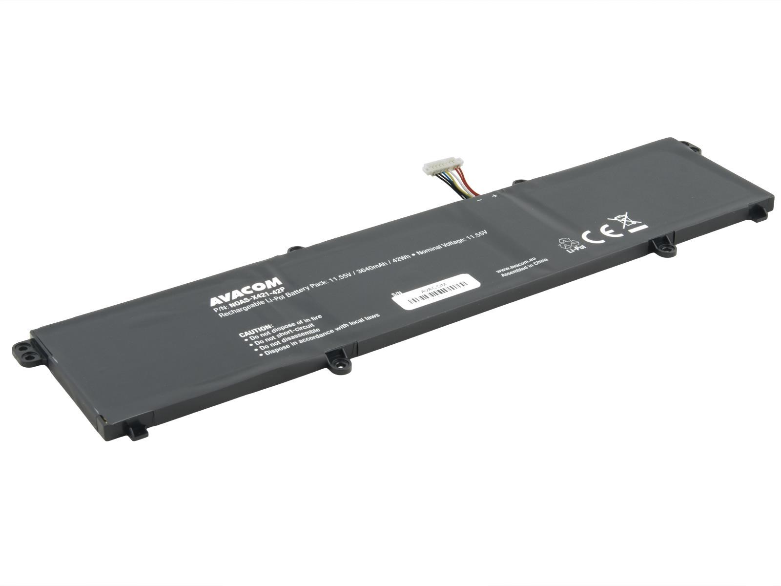 Batéria AVACOM pre Asus VivoBook X421, S433 Li-Pol 11, 55 V 3640mAh 42Wh