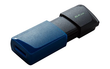 Kingston 64GB USB3.2 Gen 1 DataTraveler Exodia M (Black + Blue) - 2 kusy2 