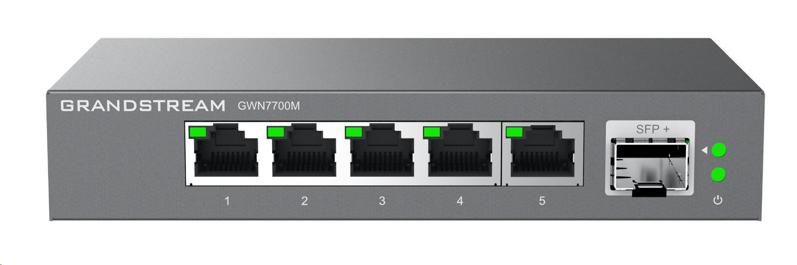 Grandstream GWN7615 [WiFi AP,  802.11a/ b/ g/ n/ ac,  3x3MIMO,  1.75Gbps,  2xRJ45 10/ 100/ 1000,  PoE/ PoE+]0 