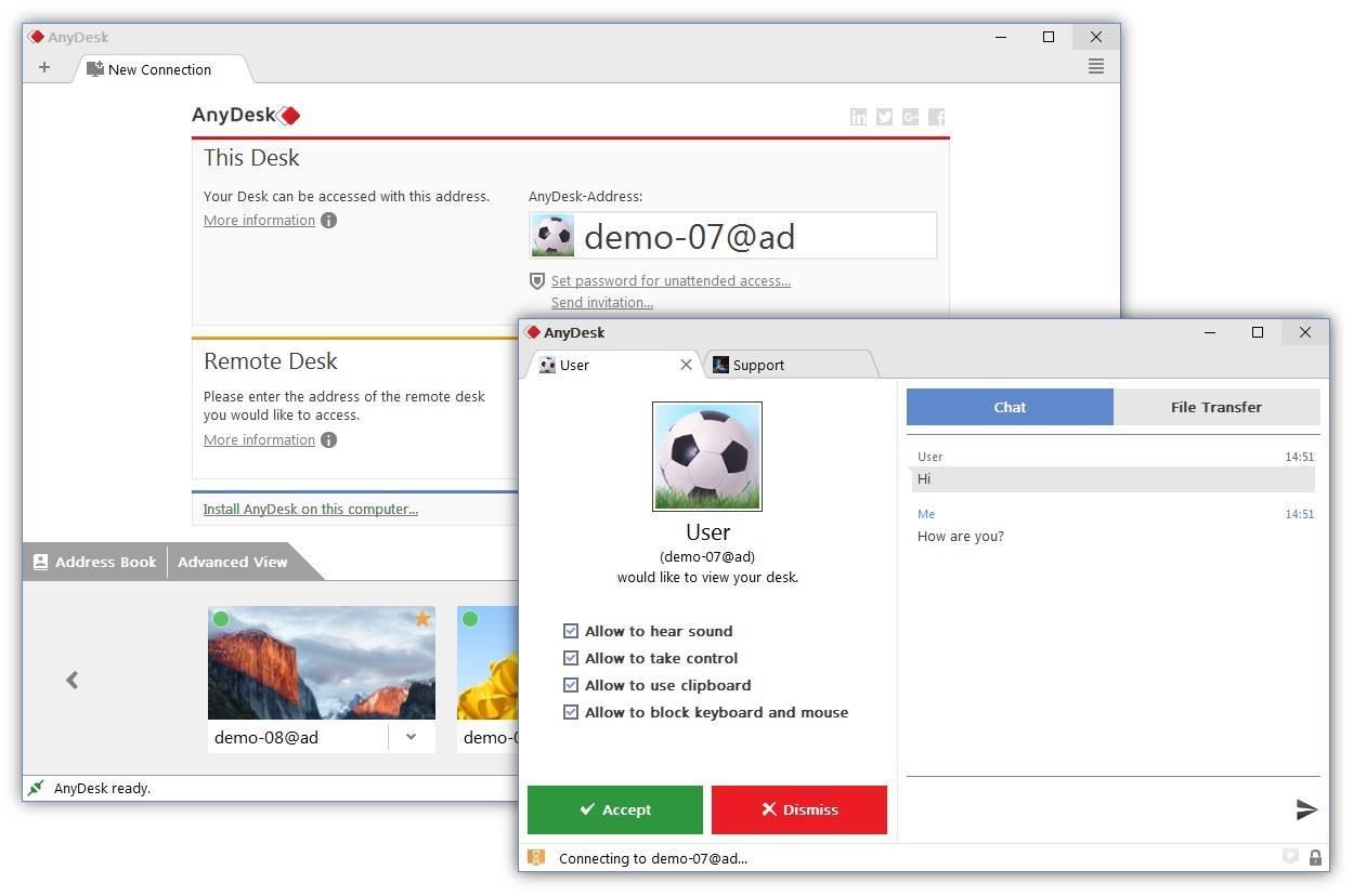 AnyDesk Solo,  2 roky obnova licence2 