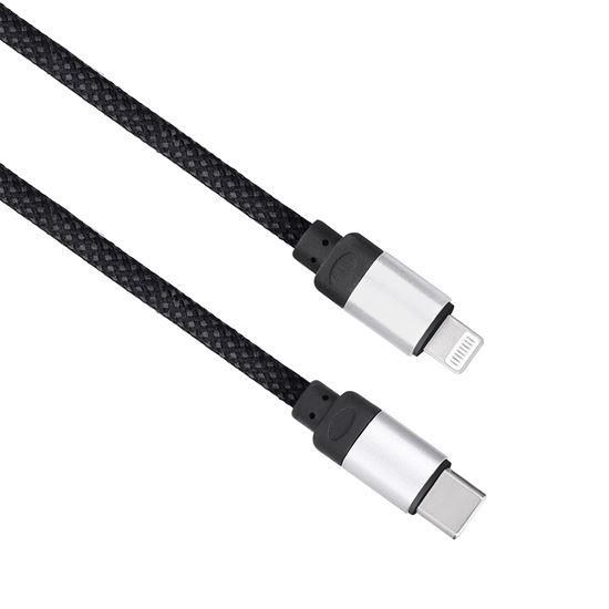 Solight magnetický USB-C/Lightning kabel, USB-C konektor - Lightning konektor, 1m0 