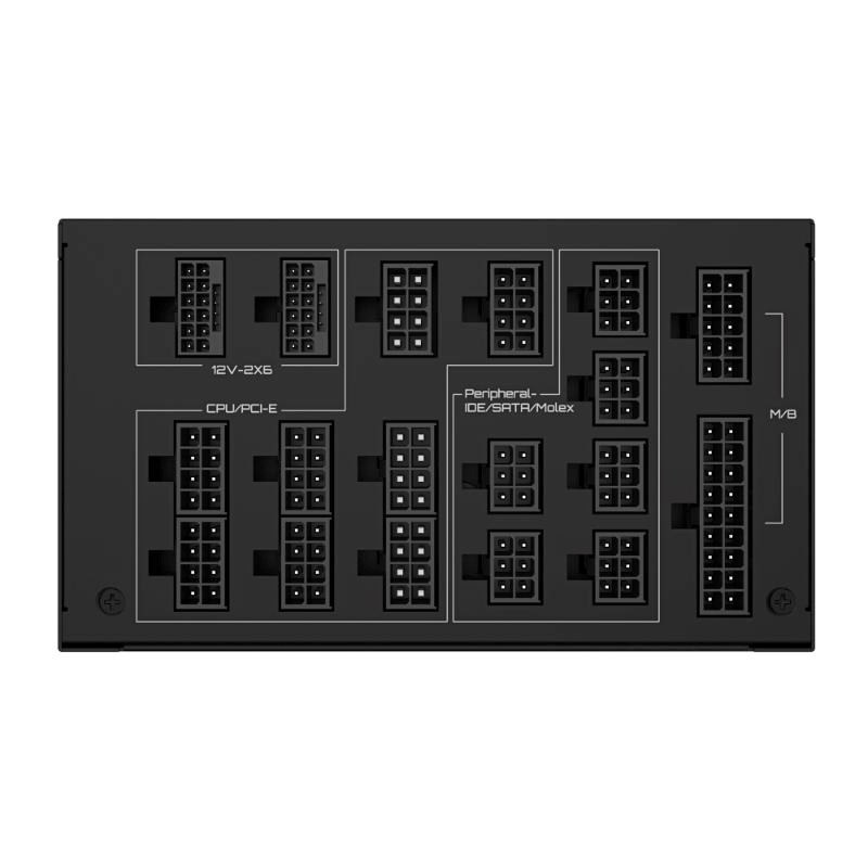 GIGABYTE zdroj UD1600PM PG5 AI TOP,  1600W,  80+ Platinum,  140mm fan5 
