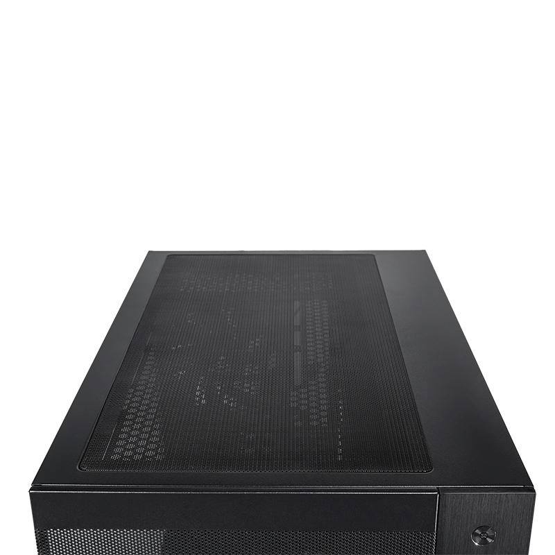 CHIEFTEC skříň VISIO AIR,  ATX,  1x USB-C 3.2,  2x USB 3.0,  3x 140mm Fan,  černá2 